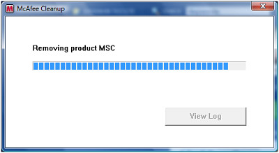 McAfee Cleanup