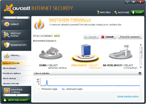 avast internet security 6 - firewall