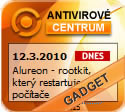 Gadget pro Windows Vista Windows 7 - denně nové zprávy ze světa antivirů