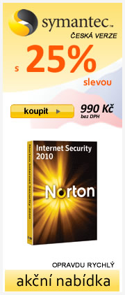 Norton Internet Security 2010 - akce