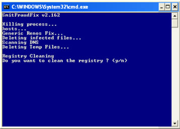 smitfraudfix - odstranění malware