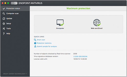 ESET Endpoint Antivirus pro macOS