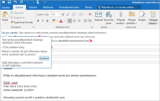 MS Exchange 2016 - ochrana organizace