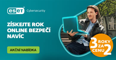 ESET akce - 3 za 2