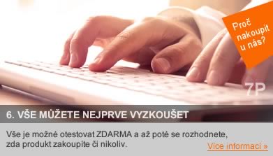 Vše je možné otestovat ZDARMA a až poté se rozhodnete, zda produkt zakoupíte či nikoliv.