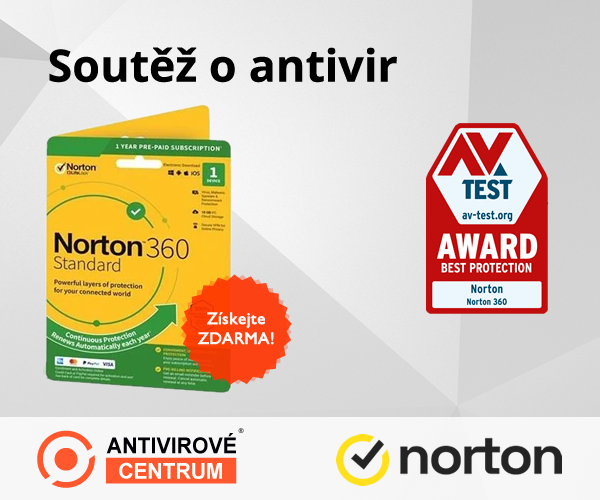 Chcete získat Norton 360 Standard zdarma?