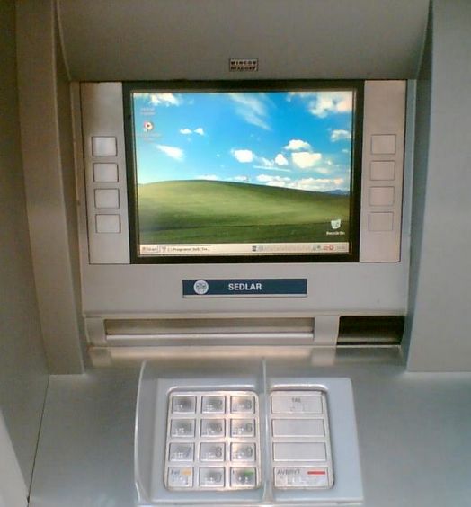 Bankomat s XP