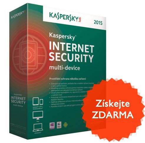 Kaspersky Internet Security 2015 zdarma