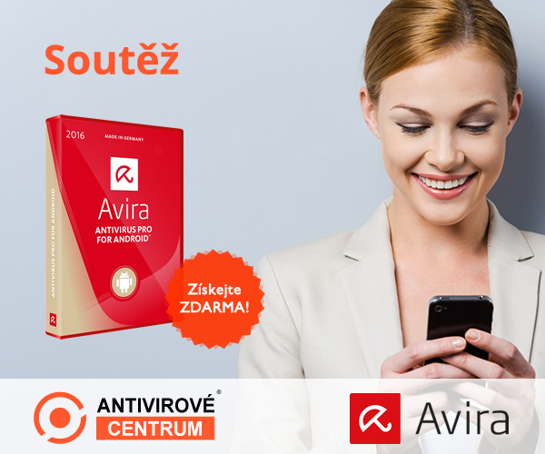 Soutěžte o AVIRA Antivirus Pro for Android - pro výherce zdarma placené rozšíření funkcionalit