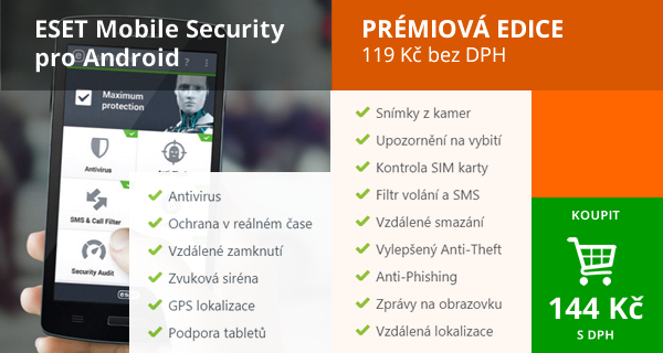 sleva ESET Mobile Security