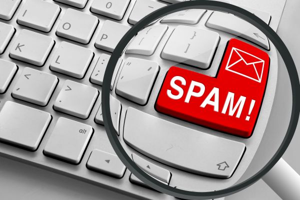nevyžádaná pošta GMAIL