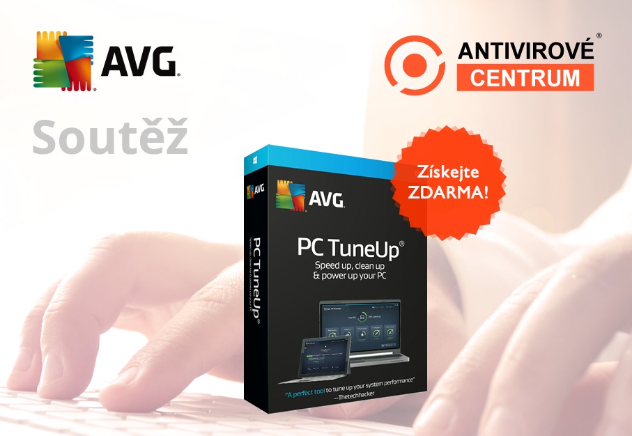 získat AVG PC TuneUp 2016 zdarma - soutěž
