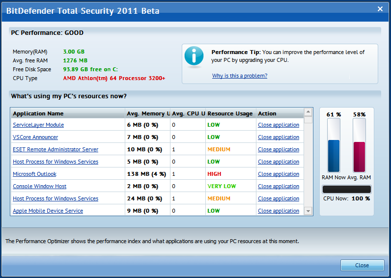 Performance Optimizer