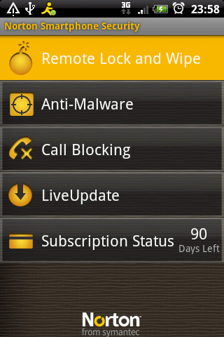 Norton Smartphone Security for Android