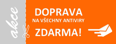 doprava na všechny antivirové programy zdarma