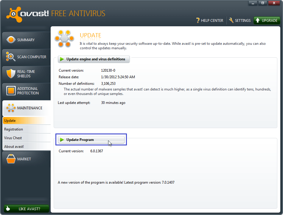avast interferes with internet