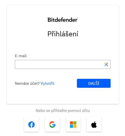bitdefender-prihlaseni