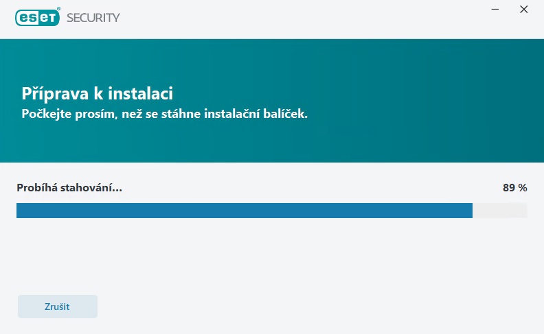 Průvodce instalací - Příprava k instalaci