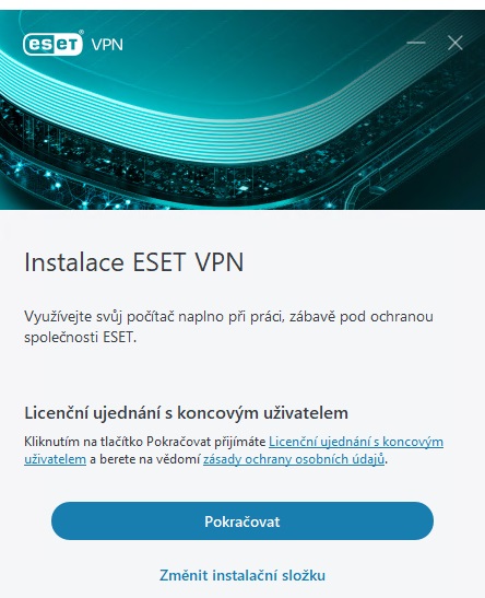 Eset - Průvodce instalce