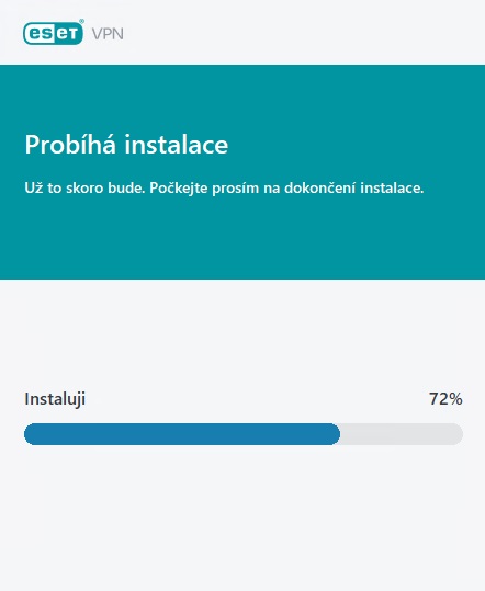 Eset - Průběh instalace