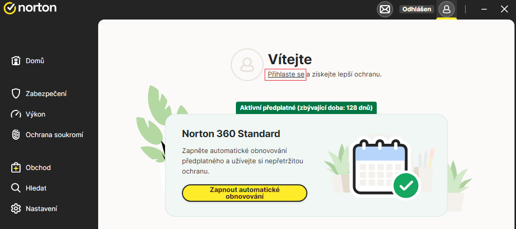 norton-prihlasit-se