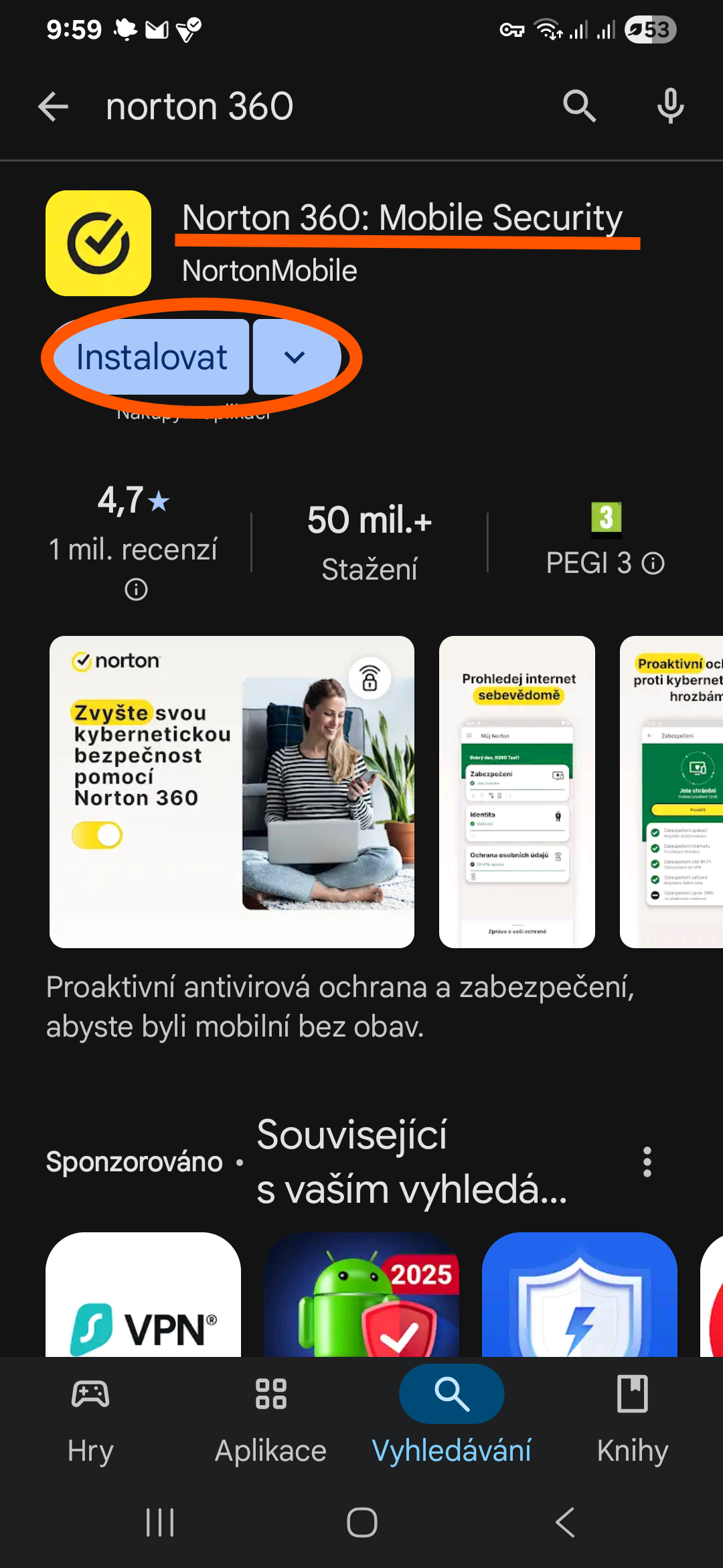 instalace