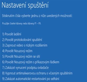 Spuštění Windows